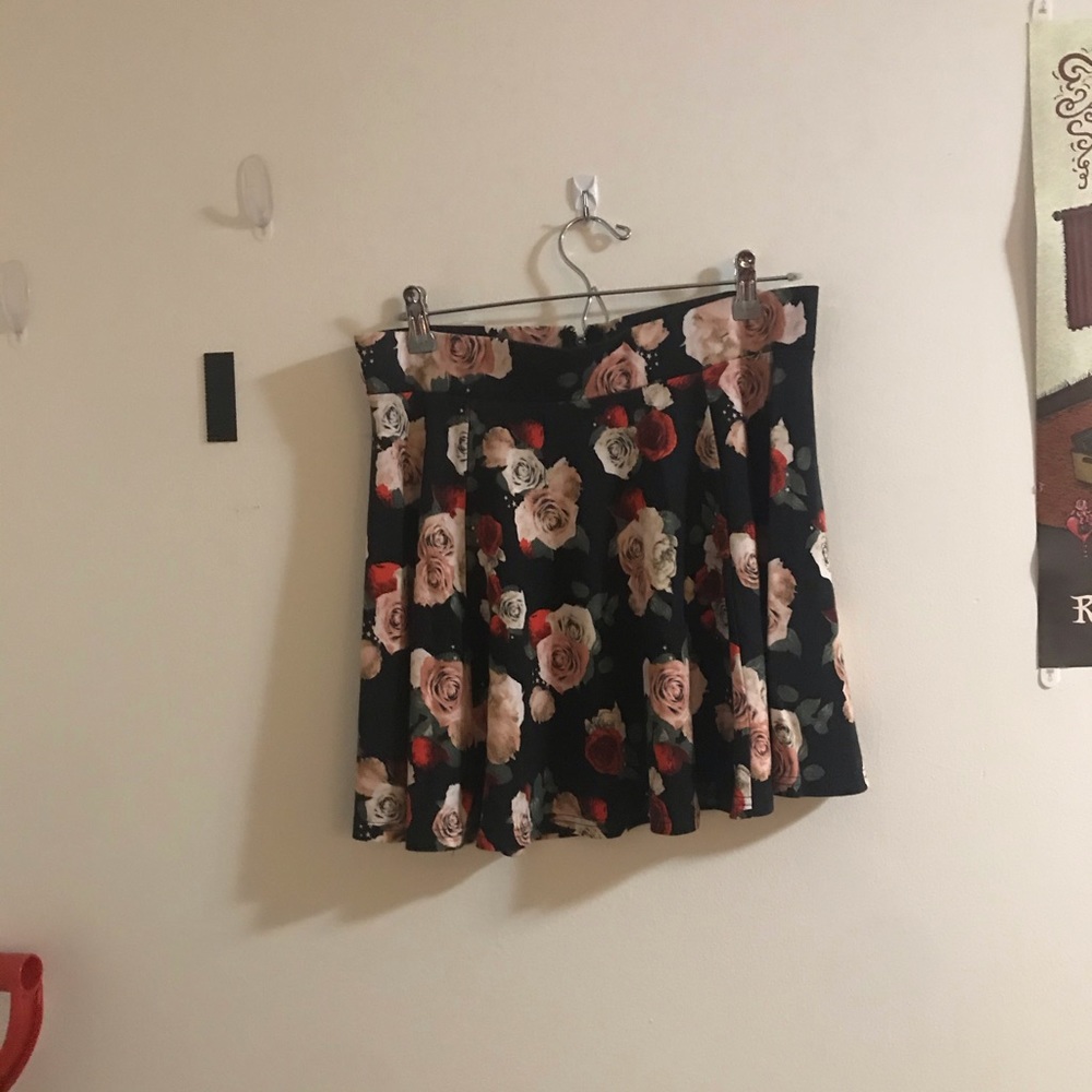 Floral Skater Skirt